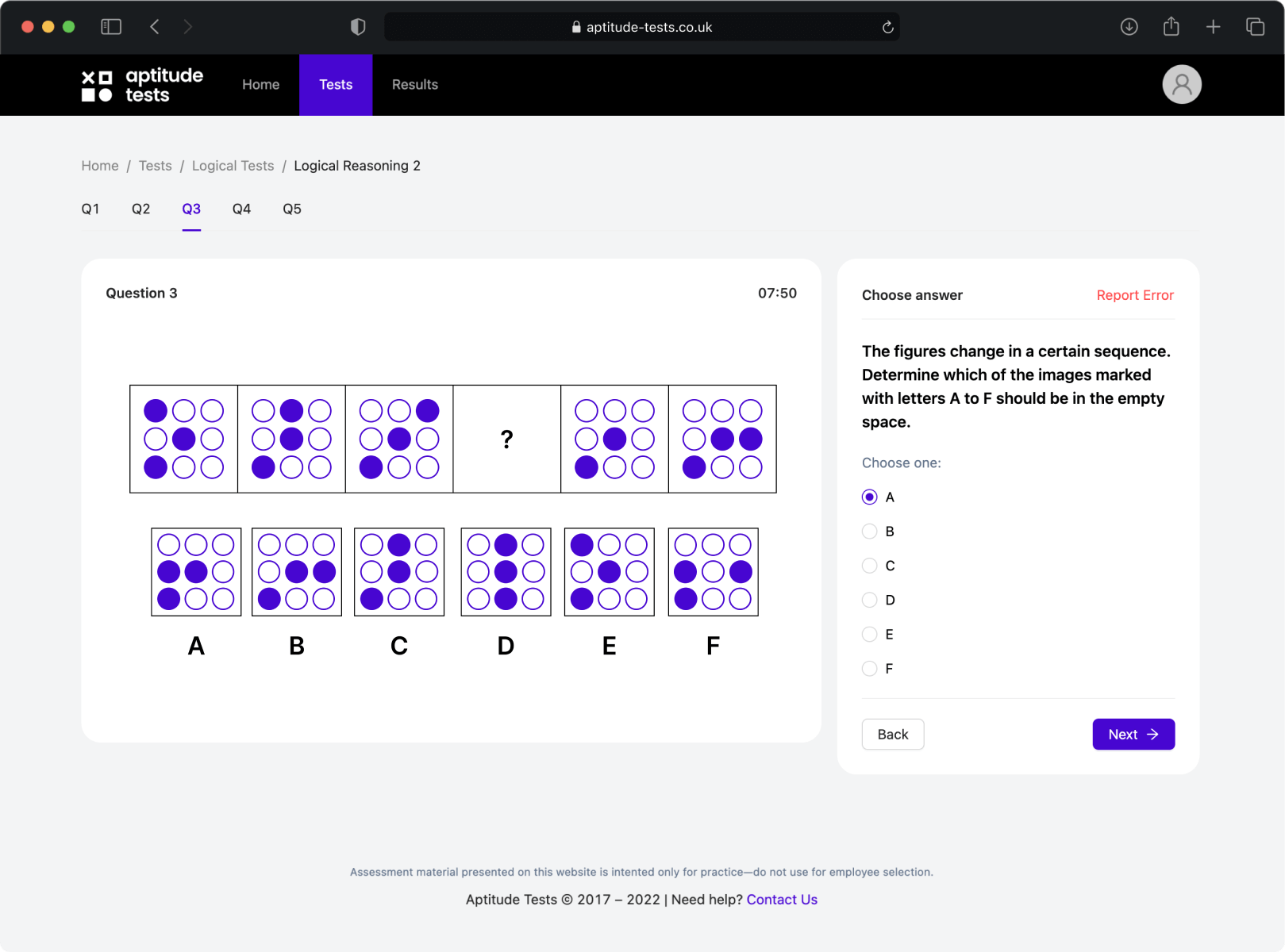 The Goldman Sachs Group Logical Reasoning Tests — Aptitude Tests